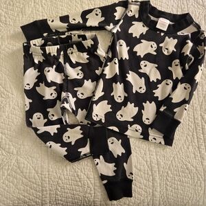 Hanna Andersson 2T Pajamas Spooky Halloween Ghost Toddler Unisex Boy Girl